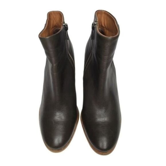 DUNE London Pema Green Ankle Booties - Picture 2 of 13